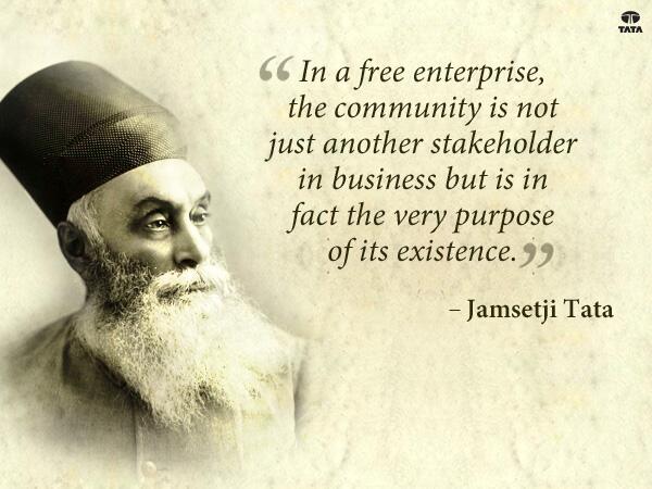 Jamshetjee Nussarwanjee Tata : builder of Modern India&nbsp;!!