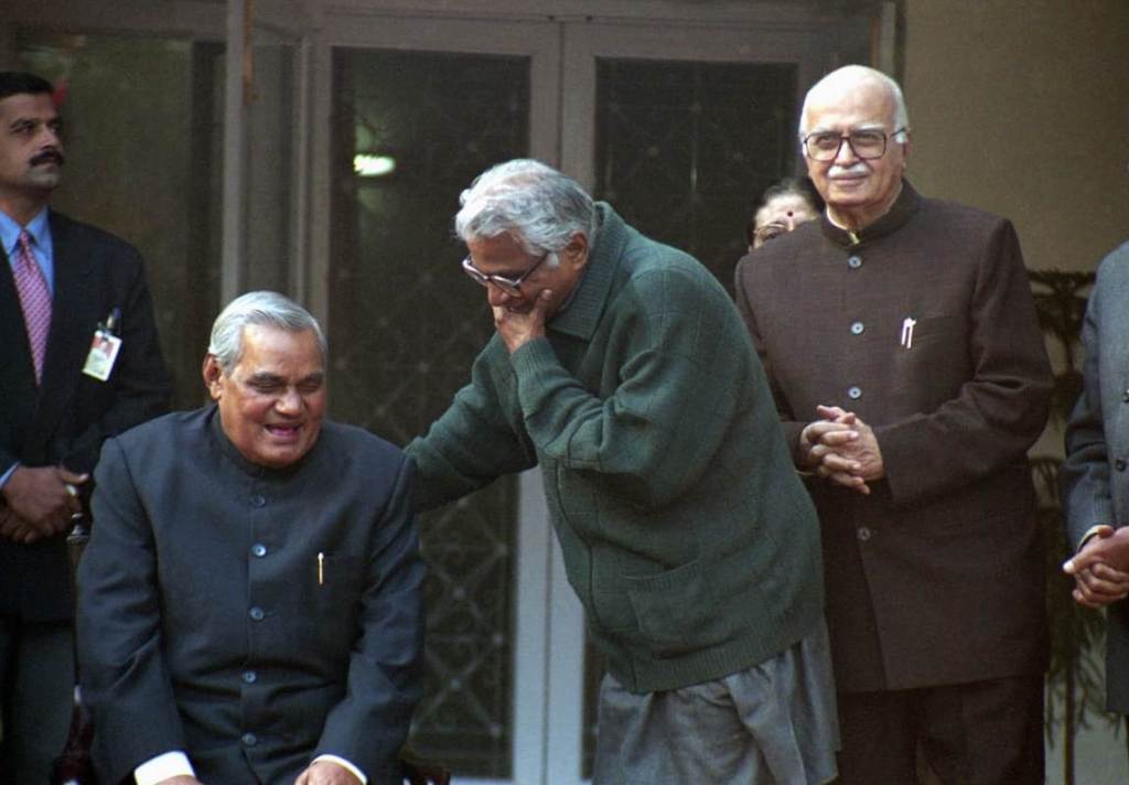 George Fernandes and a blast from the&nbsp;past!